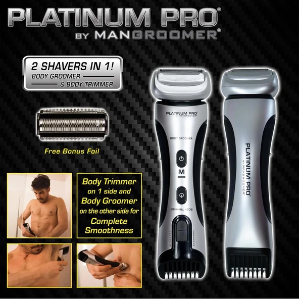 MANGROOMER PLATINUM PRO Vücut Bakım Cihazı - Tıraş Makinesi - 2