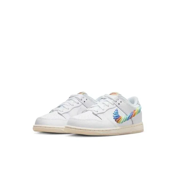 Dunk Low Se Ps Çocuk Sneaker Ayakkabı   FN4862-100 - Resim 2
