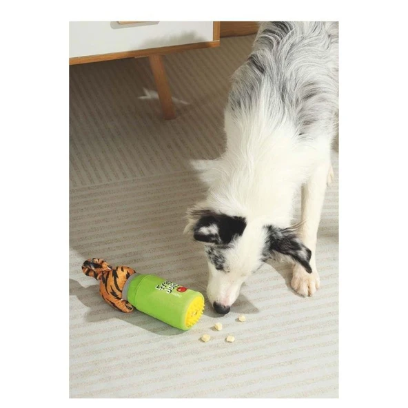 M-Pets Ozzy Snack Attack Ödül Hazneli Peluş Köpek Oyuncağı - Resim 4