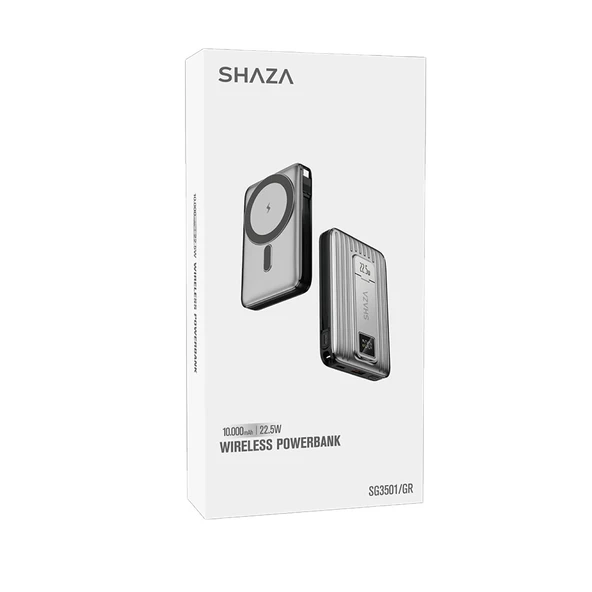 shaza 10.000 Mah 22.5w Magsafe Taşınabilir Şarj Cihazı - 3