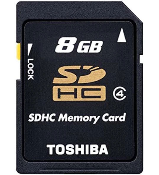Toshiba 8 Gb SdHc Class10 Hafıza Kartı - 1