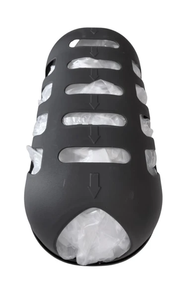 Antrasit, Plastik Poşetlik Saklama ve Düzenleme Kutusu - Resim 2