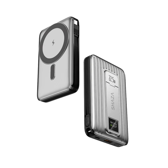 shaza 10.000 Mah 22.5w Magsafe Taşınabilir Şarj Cihazı - 4