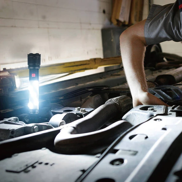 PANTHER PT-8810 Usb Şarjlı El Feneri - Resim 4