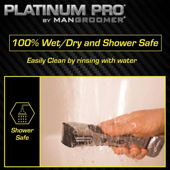 MANGROOMER PLATINUM PRO Vücut Bakım Cihazı - Tıraş Makinesi - 5