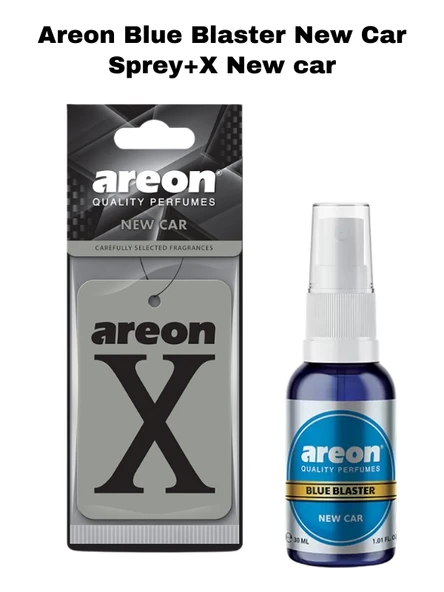 Areon New Car Blue Baster Sprey+X New Car ürün görseli