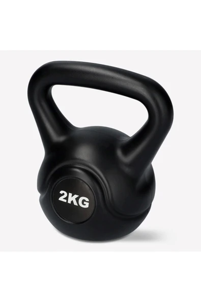 Çaydanlık Tipi 2 Kg Dambıl – Kettlebell Spor Ağırlık Ekipmanı - Resim 4
