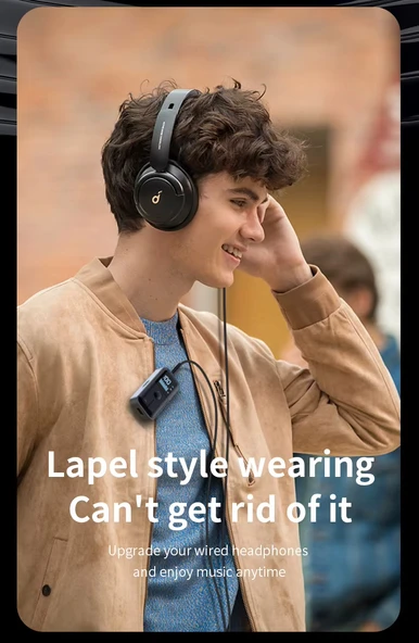 M20 Bluetooth 5.4 Alıcı Verici: Kablosuz Ses Devrimi (10m Menzil, TF Kart, AUX) - 7