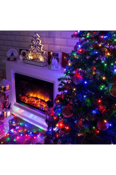 Alf Yılbaşı Ağacı Işığı Karışık Renk 100 Led 10 Mod ürün görseli