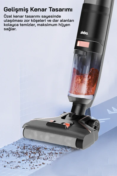 Sinbo SFC-4102 Islak-Kuru Yüzey Temizleyici - 11