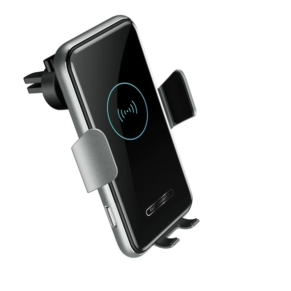 HZL Premium Otomatik Wireless Kablosuz Hızlı Şarj Havalandırma Uyumlu Dönebilen Araç Telefon Tutucu ürün görseli