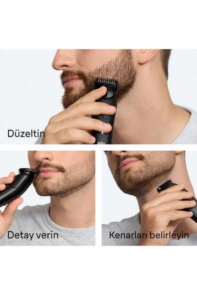 Braun Sakal Düzeltici Series 5, +4 Aksesuar, 40 Uzunluk, Keskin Bıçak, BT5520 - 5