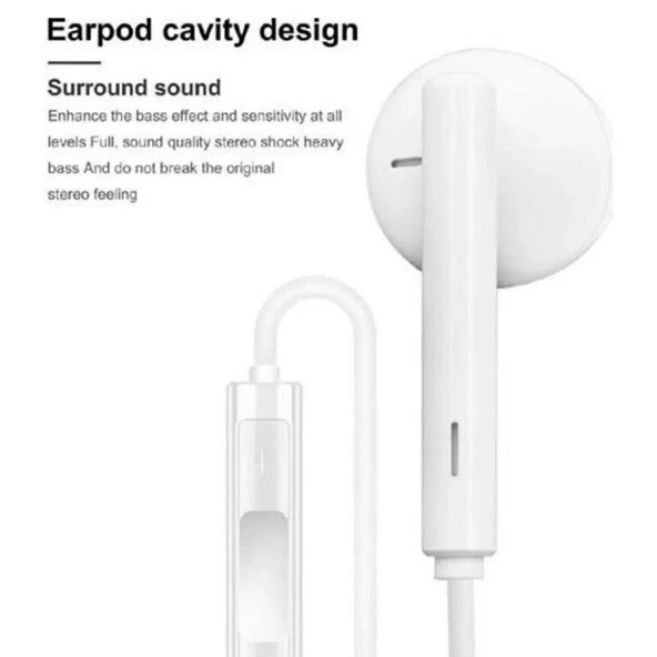 Apple uyumlu Type-C  Kablolu Gürültü Önleyici Yeni Nesil Kulak İçi Kulaklık 15 PRO 15 PRO MAX Uyumlu - 3