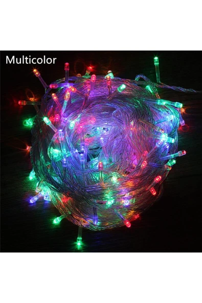 ALKILIÇ 10 Metre 100 Led Yılbaşı Süslemesi Led Dekor Lambası 10m Günışığı Yılbaşı Ağacı Işığı ürün görseli