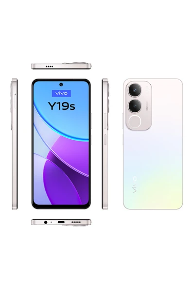 Vivo Y19S 8 256 Işıltılı Gümüş