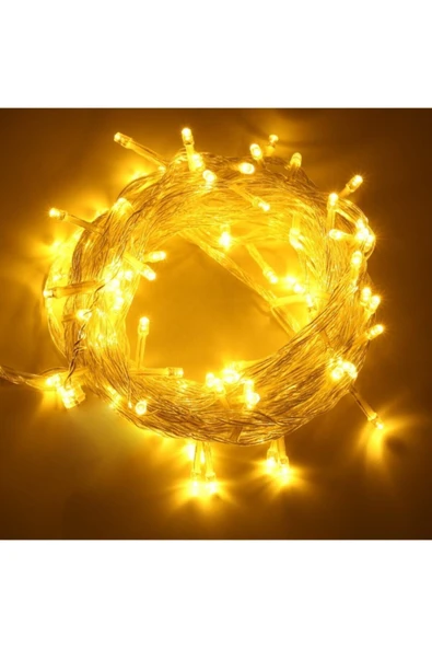 Winesso - 100 Ledli Fişli Led, Dekor Lambası 10m Günışığı Yılbaşı Ağacı Işığı ürün görseli