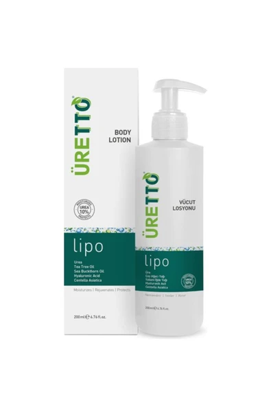 Üretto Lipo Vücut Losyonu 200ml ürün görseli
