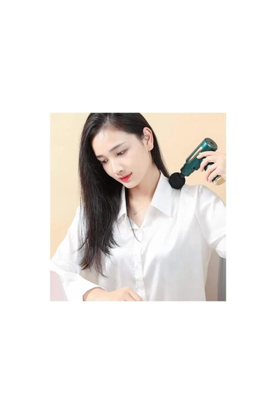 ALKILIÇ Masaj Tabancası Sporcu Masaj Aleti 4 Başlıklı Şarjlı Sensörlü - Resim 3