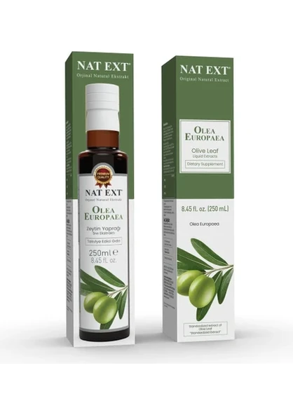 NAT-EXT OLEA EUROPAEA (ZEYTİN YAPRAĞI) SIVI EKSTRAKTI 250 ML ürün görseli