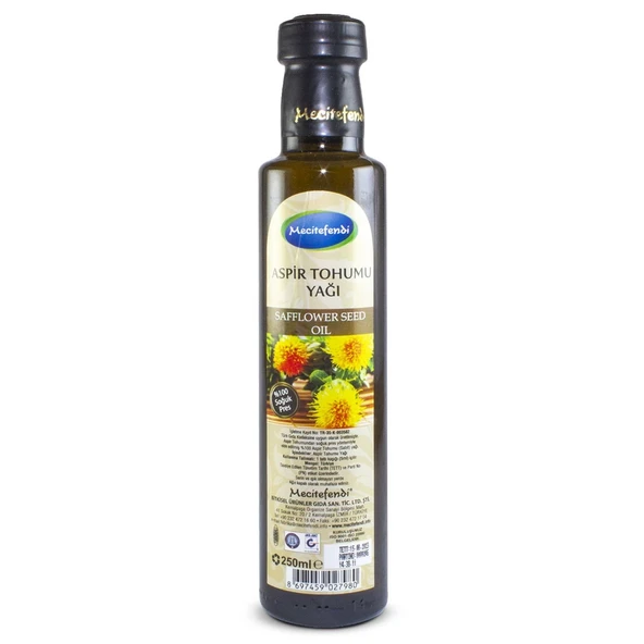 MECİTEFENDİ ASPİR TOHUMU YAĞI 250ML ürün görseli 1