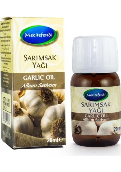 MECİTEFENDİ SARIMSAK YAĞI 20ML ürün görseli 1