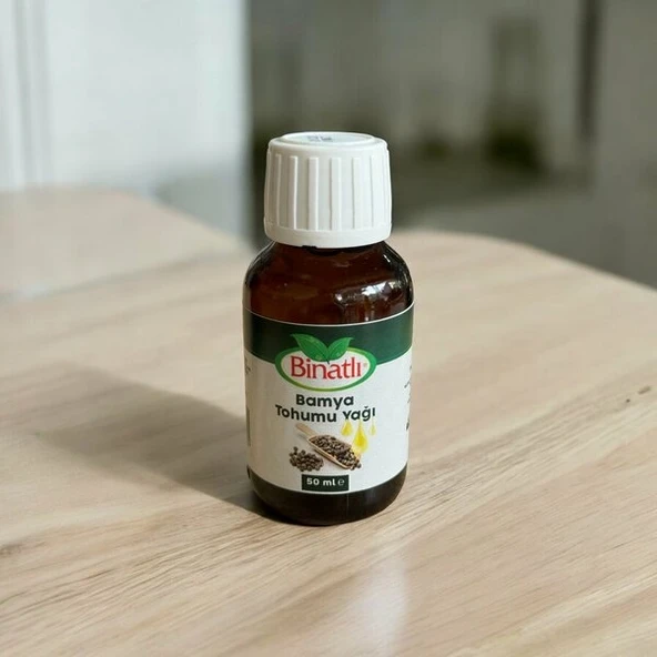 BİNATLI BAMYA TOHUMU YAĞI 50 ML ürün görseli 1