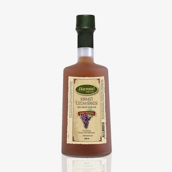 HAVRANO KIRMIZI ÜZÜM SİRKESİ 500 ML ürün görseli