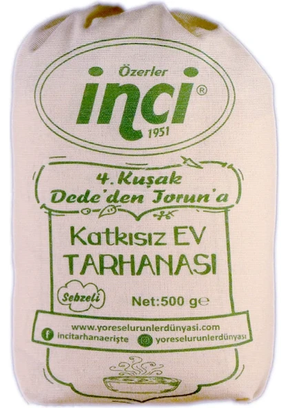İNCİ TARHANA TOZ 500 GR (SEBZELİ) ürün görseli 1