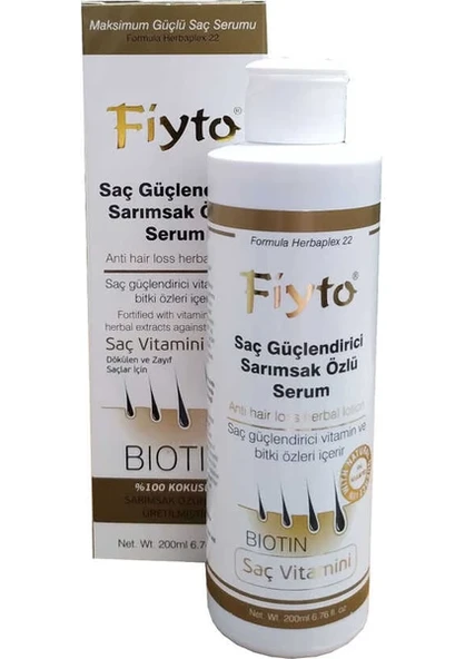 FİYTO SAÇ LOSYONU (SARIMSAKLI) 200 ML ürün görseli 1