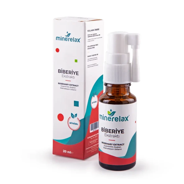 MİNERELAX BİBERİYE EKSTRAKTI 20 ML ürün görseli 1