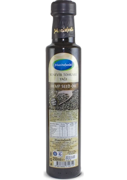 MECİTEFENDİ KENEVİR YAĞI 250 ML ürün görseli 1