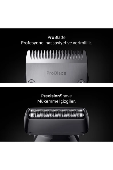 Hepsi Bir Arada Series 7, 13'ü 1 arada Tıraş Kiti, ProBlade, AutoSense, AIO7560 - 4