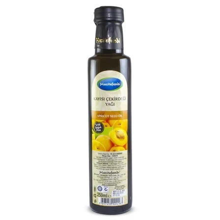 MECİTEFENDİ KAYISI ÇEKİRDEĞİ YAĞI 250ML ürün görseli 1