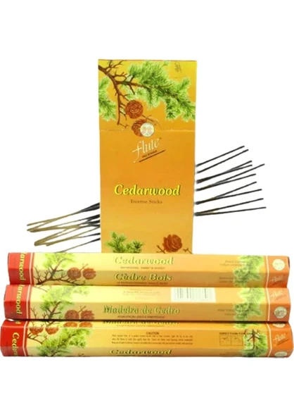 FLUTE SEDİR AĞACI (CEDARWOOD) TÜTSÜ ürün görseli