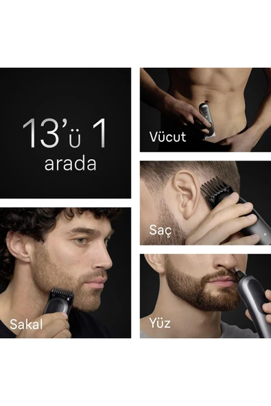 Hepsi Bir Arada Series 7, 13'ü 1 arada Tıraş Kiti, ProBlade, AutoSense, AIO7560 - 3