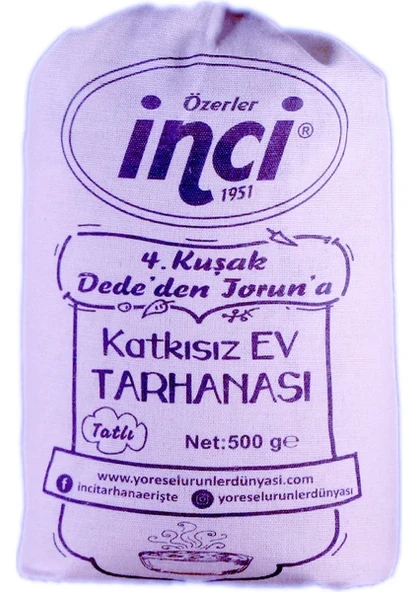İNCİ TARHANA TOZ 500 GR (TATLI) ürün görseli 1