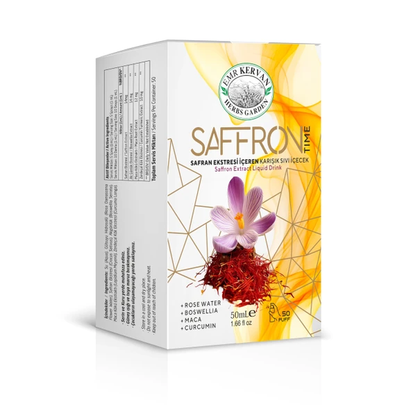 KERVAN HERBS SAFFRON TIME SAFRAN EKTRAKTI 50 ML ürün görseli