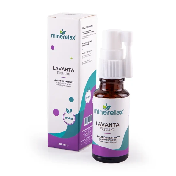 MİNERELAX LAVANTA EKSTRAKTI 20 ML ürün görseli 1