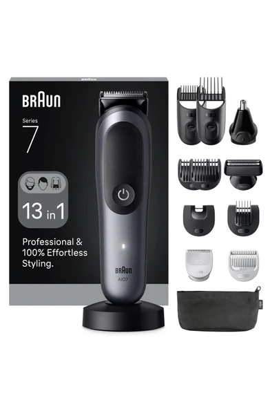 Hepsi Bir Arada Series 7, 13'ü 1 arada Tıraş Kiti, ProBlade, AutoSense, AIO7560