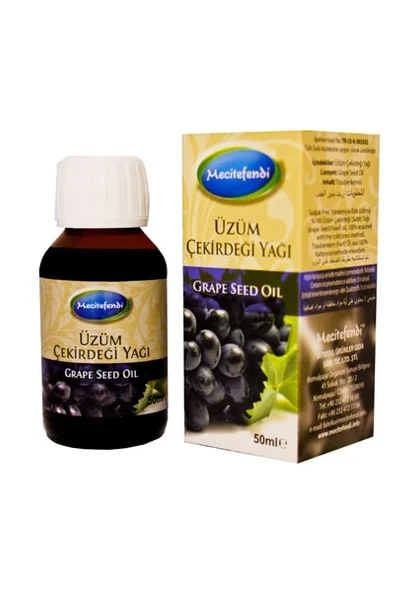 MECİTEFENDİ ÜZÜM ÇEKİRDEĞİ YAĞI 50ML ürün görseli 1