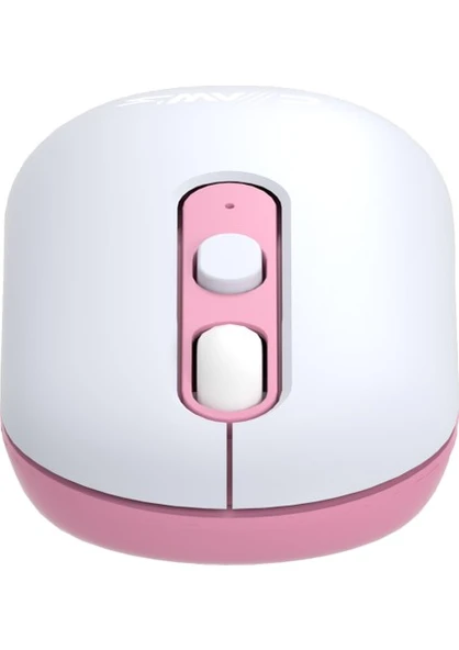 Claw's Claw's Pastel Style Dpı Değiştirme Tuşlu Kombin Renkli Kablosuz Mouse - Buz Mavisi - 3