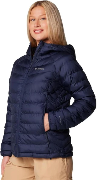 Columbia Powder Lite II Hooded Kadın Mont - Resim 4