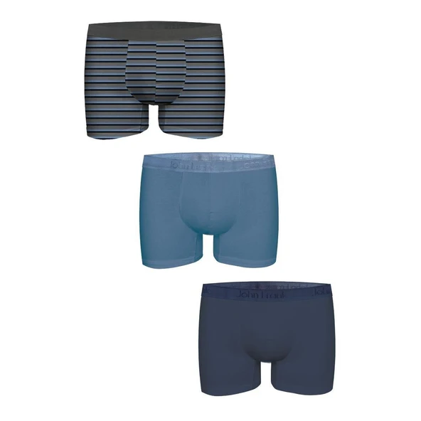 JOHN FRANK ÜÇLÜ NATURAL MODAL BOXER Multicolor Multicolor XL ürün görseli