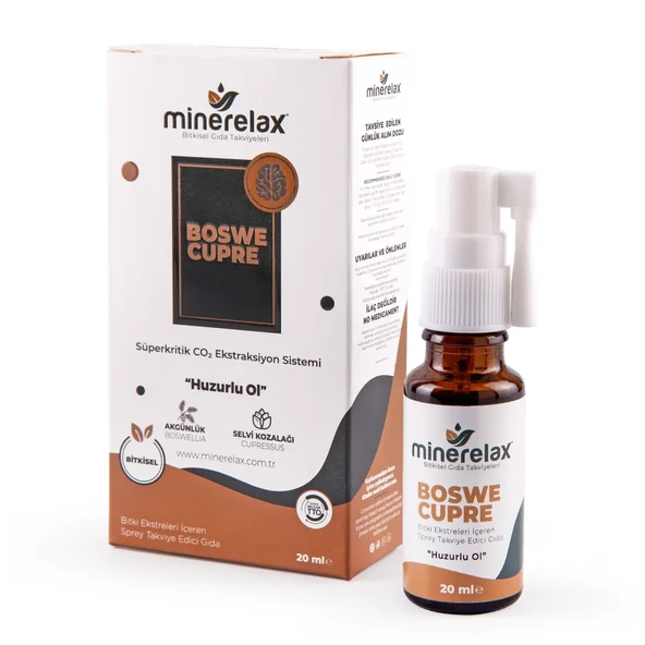 MİNERELAX BOSWE-CUPRE SPREY (BİTKi BİLEŞENİ) 20 ML ürün görseli 1