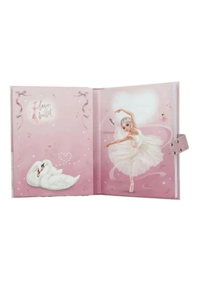 TOPModel Diary With Code And Sound BALLET - Resim 5