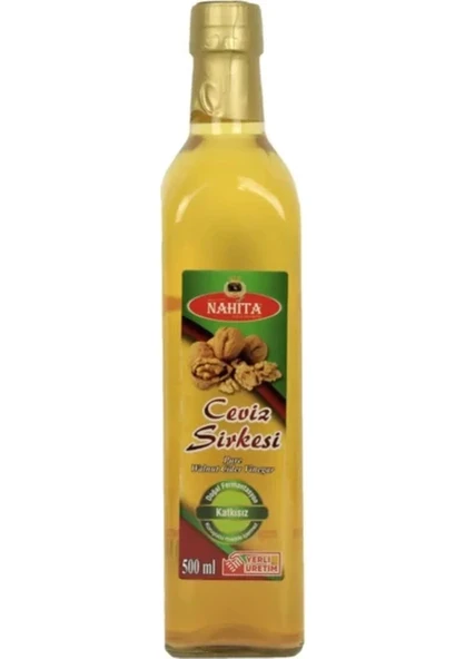 NAHİTA CEVİZ SİRKESİ 500 ML ürün görseli