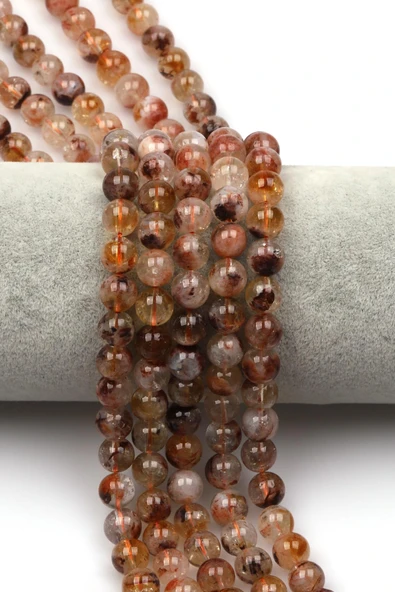 Sitrin Doğaltaş Dizi 8 mm Küre Kesim ürün görseli