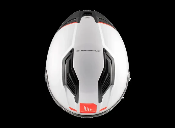 KASK MT STINGER A0 PARLAK BEYAZ - 4
