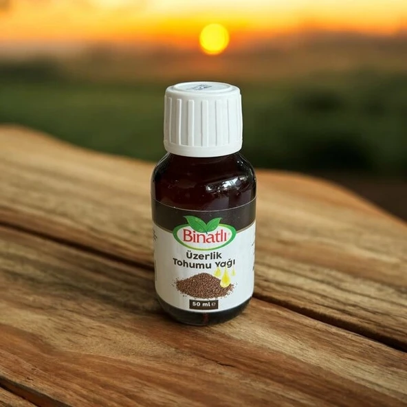 BİNATLI ÜZERLİK TOHUMU YAĞI 50 ML ürün görseli 1