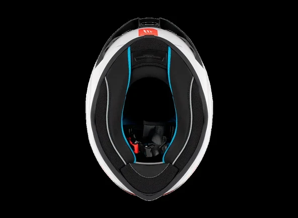 KASK MT STINGER A0 PARLAK BEYAZ - 5